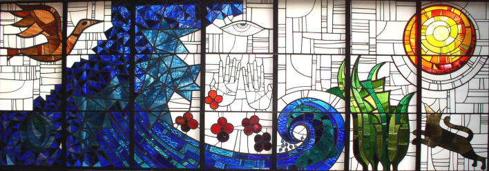 The Creation Window - Designed by Gillian Rees Thomas