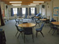 Small Hall - flexible arrangements of chairs and table, 